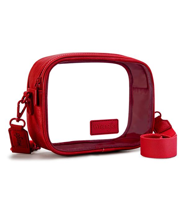 New Arrival :: Wholesale Wrangler Clear Stadium Crossbody Bag