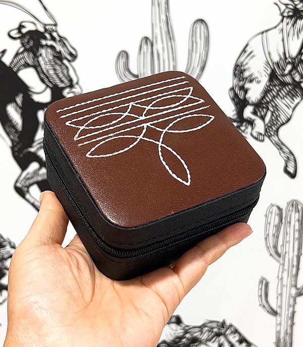 New Arrival :: Wholesale Boot Stitch Jewelry Case