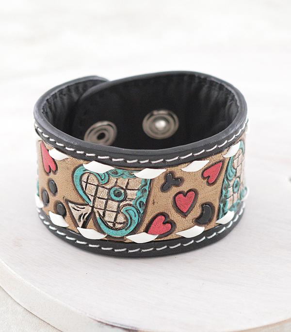 New Arrival :: Wholesale Western Leather Bracelet