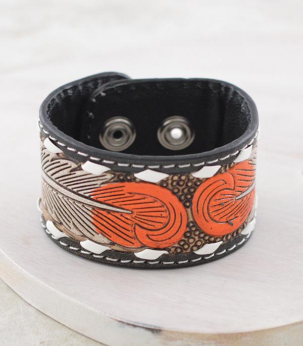 New Arrival :: Wholesale Western Leather Bracelet
