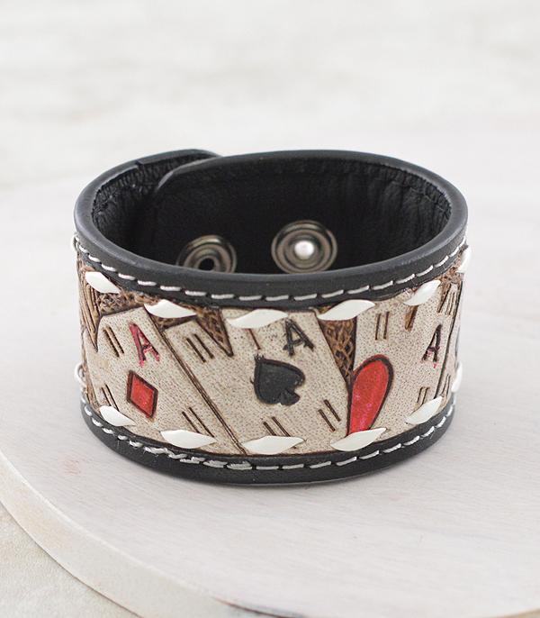 New Arrival :: Wholesale Western Leather Bracelet