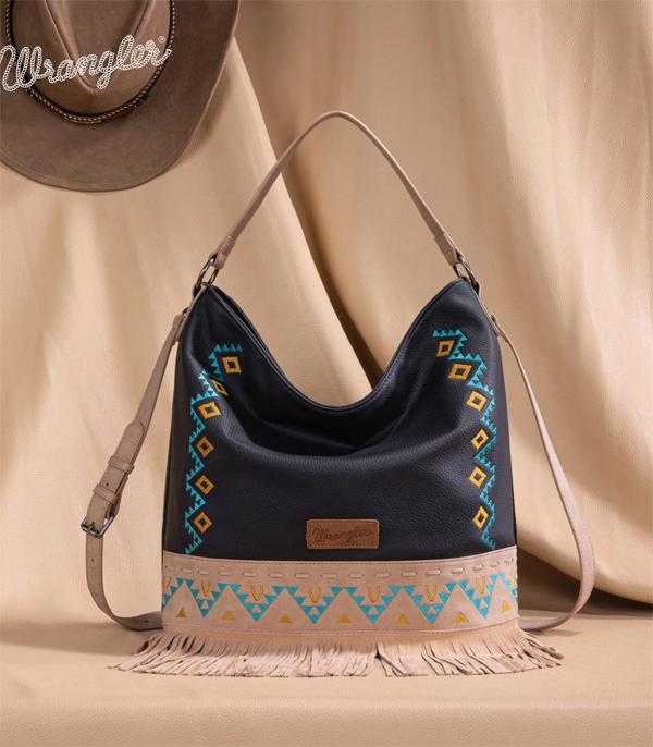 New Arrival :: Wholesale Wrangler Aztec Hobo Crossbody Bag