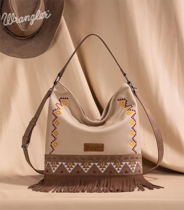 New Arrival :: Wholesale Wrangler Aztec Hobo Crossbody Bag