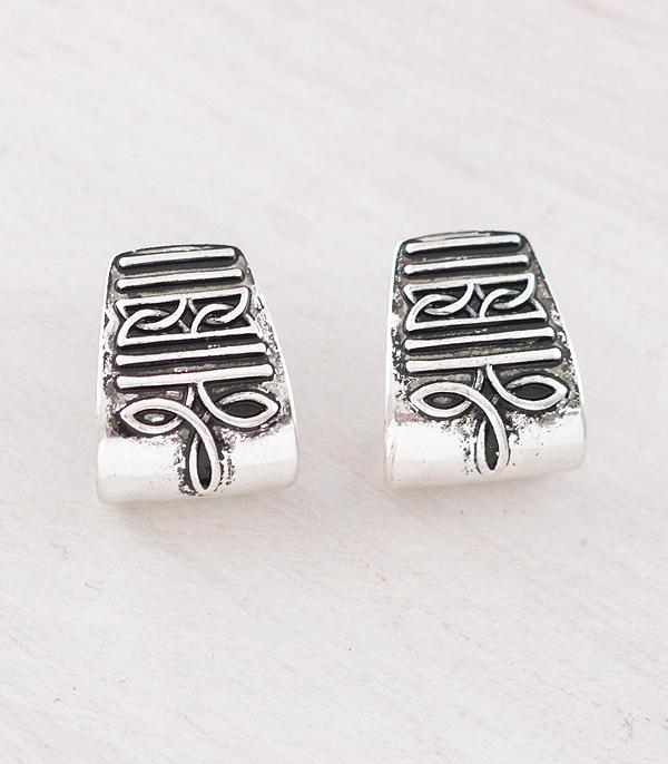 New Arrival :: Wholesale Western Boot Stitch Post Earrings