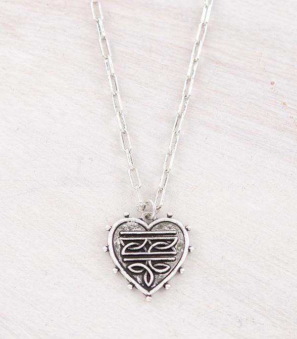New Arrival :: Wholesale Western Boot Stitch Teardrop  Necklace