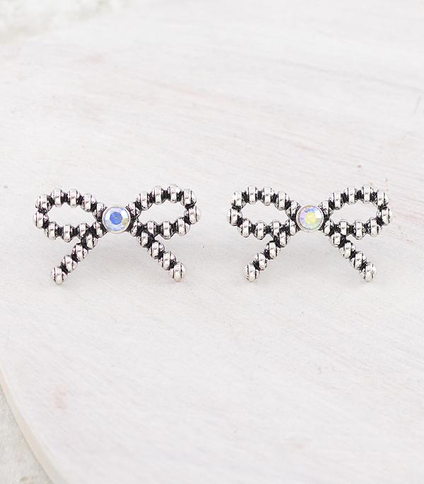 New Arrival :: Wholesale Western Bow Earrings