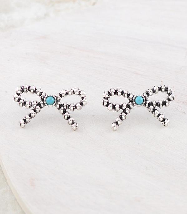 New Arrival :: Wholesale Western Bow Earrings