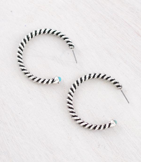 New Arrival :: Wholesale Western Hoop Earrings