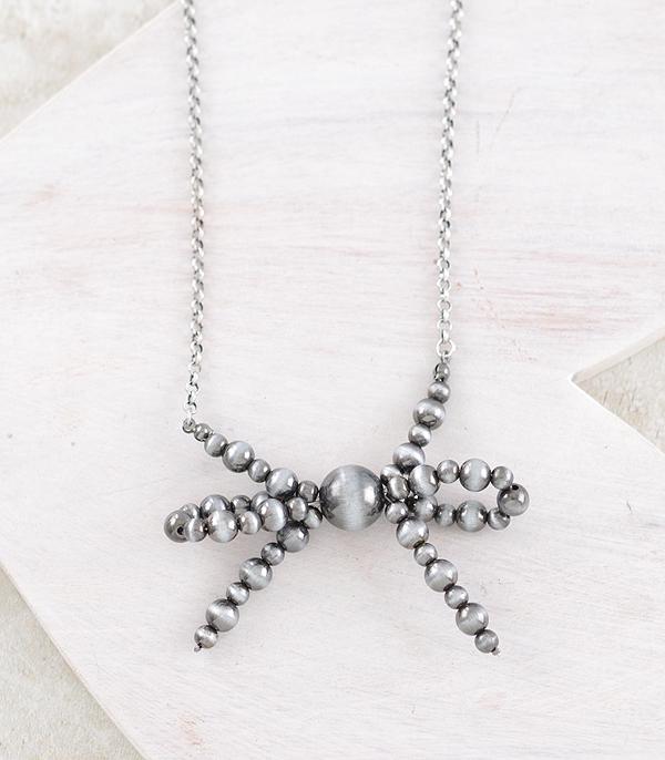 New Arrival :: Wholesale Western Navajo Pearl Bow Necklace