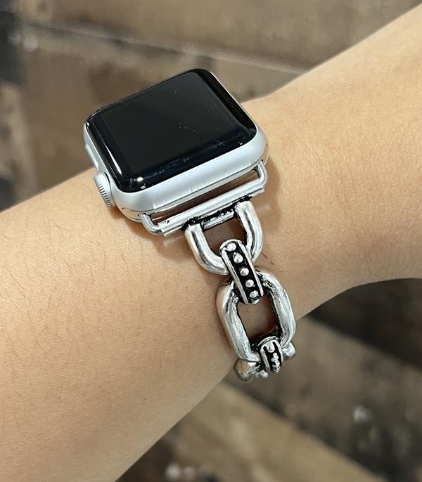 New Arrival :: Wholesale Western Chain Link Apple Watch Band