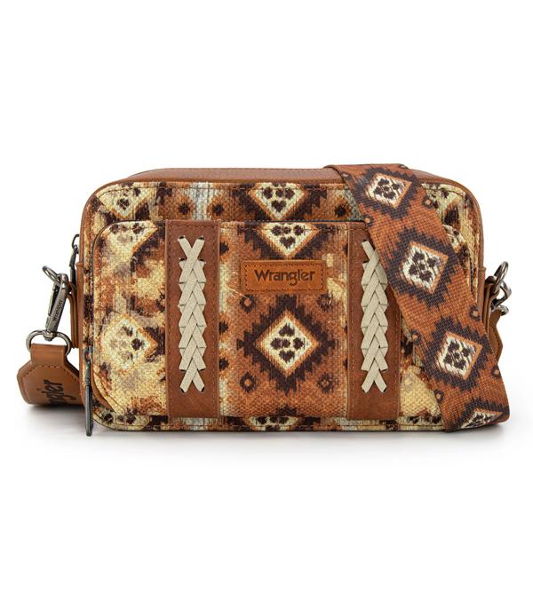 New Arrival :: Wholesale Wrangler Southwestern Crossbody Bag