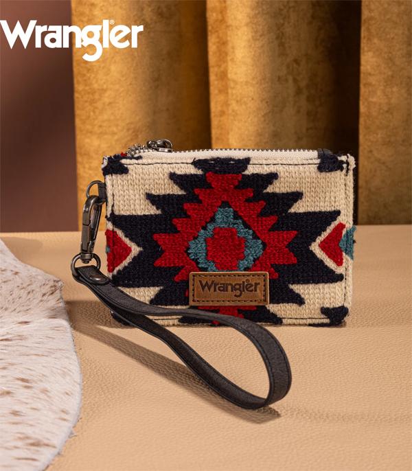 New Arrival :: Wholesale Wrangler Aztec Print Card Wallet