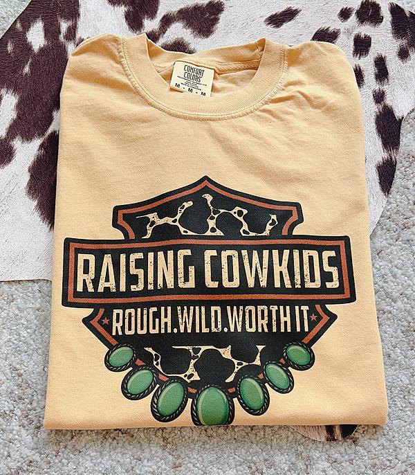New Arrival :: Wholesale Raising Cowkids Comfort Colors Tshirt