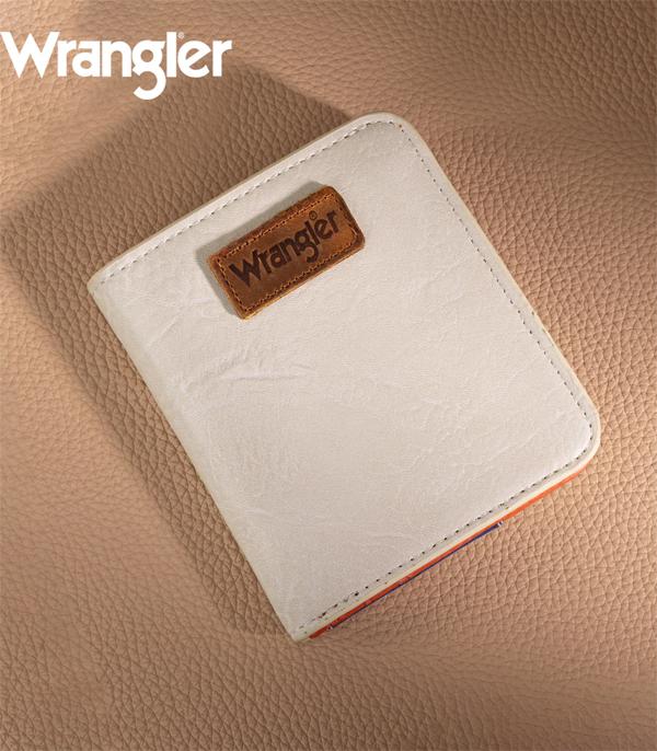 New Arrival :: Wholesale Wrangler Solid Color Bi-Fold Wallet