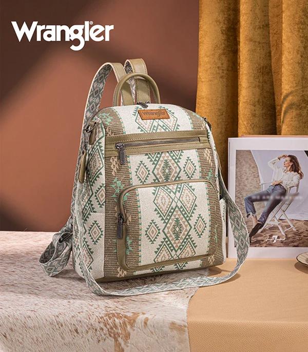 New Arrival :: Wholesale Wrangler Aztec Print Backpack