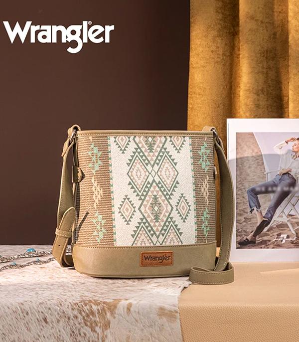 New Arrival :: Wholesale Wrangler Aztec Print Crossbody Bag
