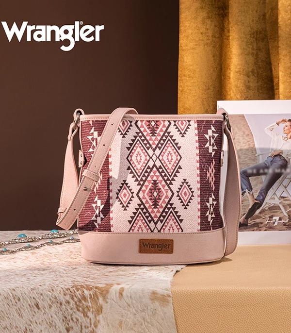 New Arrival :: Wholesale Wrangler Aztec Print Crossbody Bag