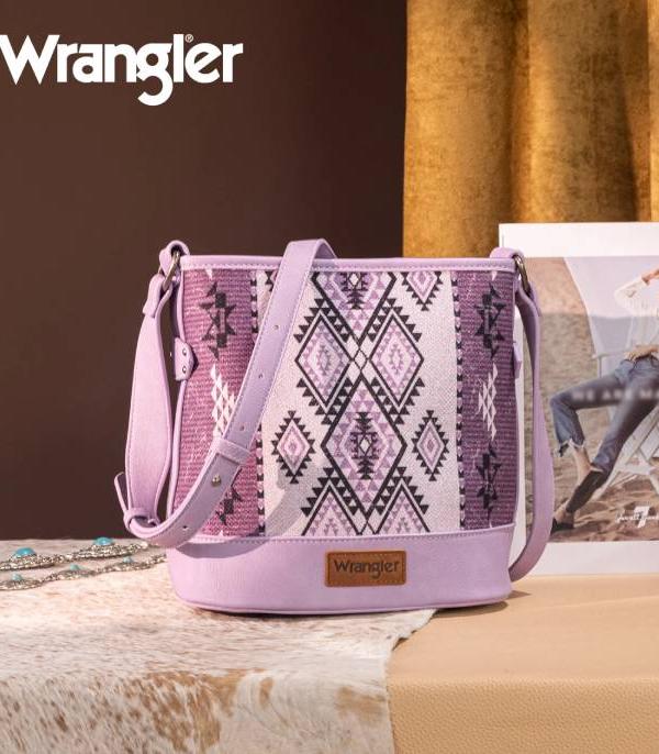 New Arrival :: Wholesale Wrangler Aztec Print Crossbody Bag