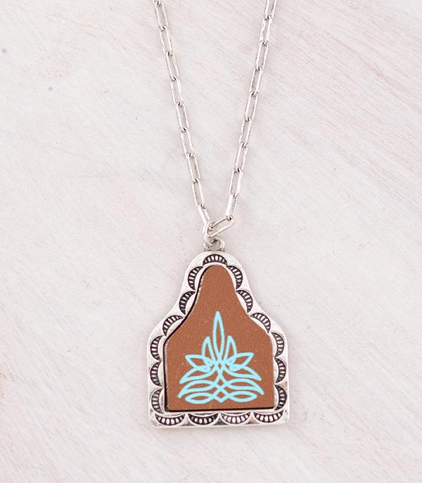 New Arrival :: Wholesale Tipi Brand Western Boot Stitch Necklace