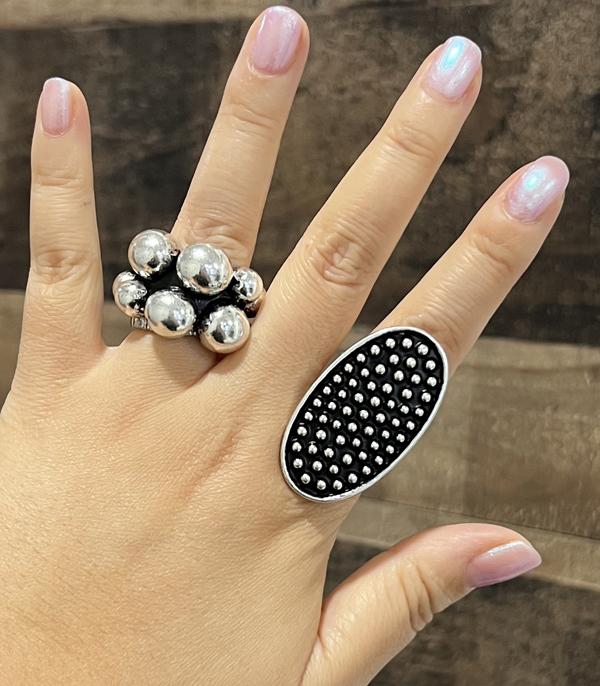New Arrival :: Wholesale Tipi Brand Round Studded Ring