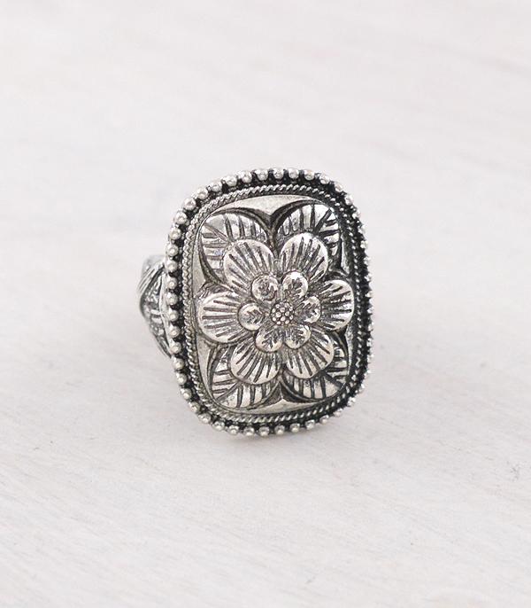 New Arrival :: Wholesale Tipi Brand Flower Concho Ring