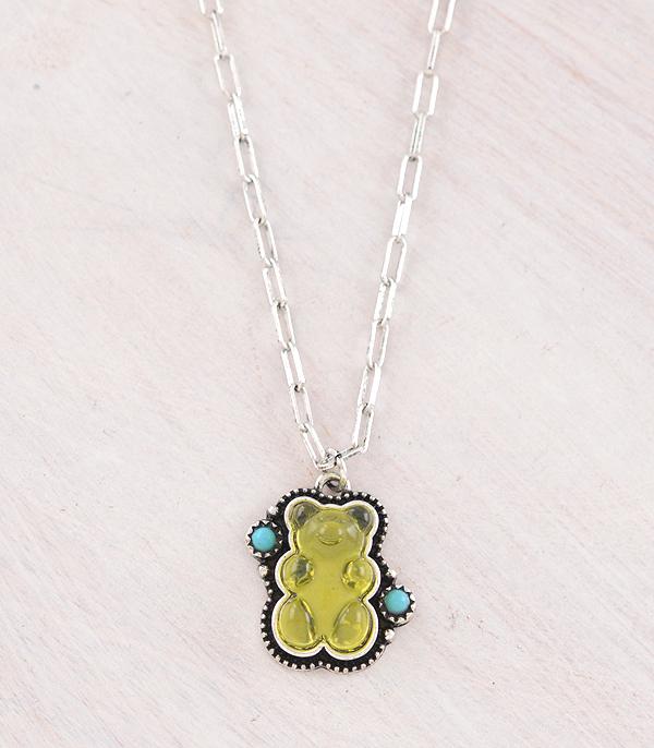 WHAT'S NEW :: Wholesale Western Gummy Bear Pendant Necklace