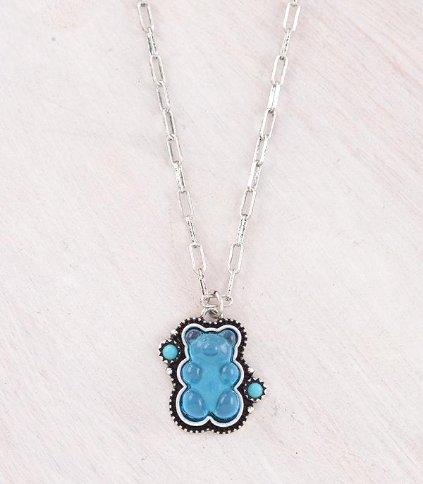 WHAT'S NEW :: Wholesale Western Gummy Bear Pendant Necklace
