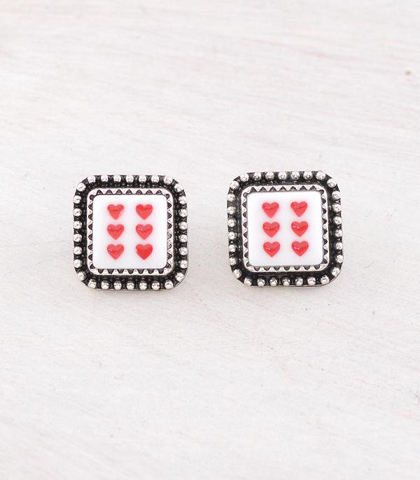WHAT'S NEW :: Wholesale Western Dice Concho Earrings