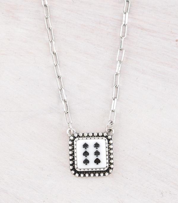 WHAT'S NEW :: Wholesale Western Dice Pendant Necklace