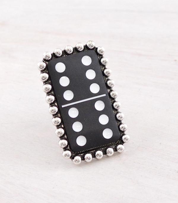 WHAT'S NEW :: Wholesale Western Dice Oversized Concho Ring