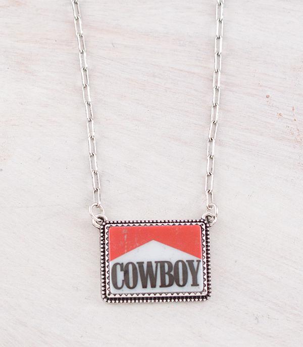 New Arrival :: Wholesale Western Cowboy Pendant Necklace