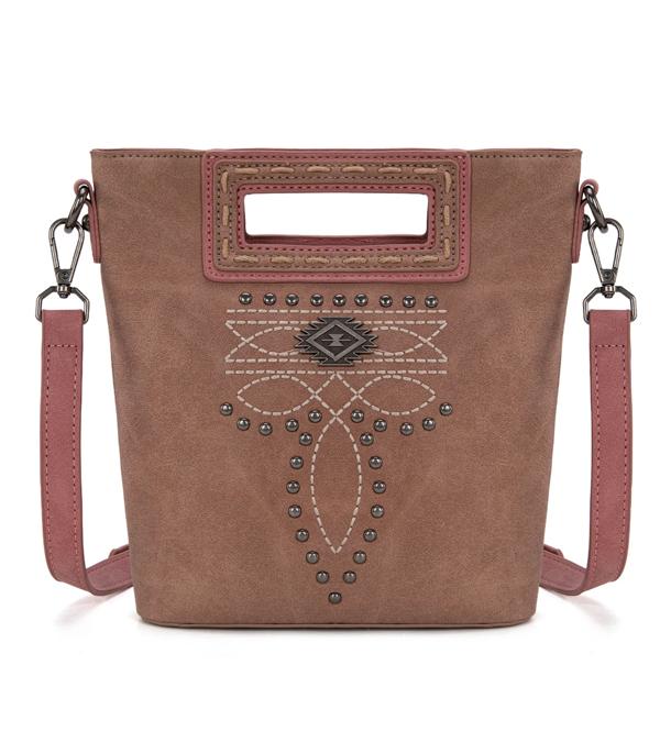 New Arrival :: Wholesale Montana West Boot Stitch Crossbody Bag