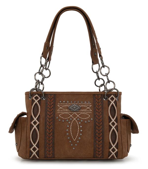 New Arrival :: Wholesale Montana West Boot Stitch Satchel Bag