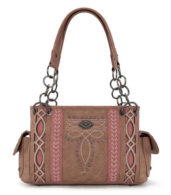 New Arrival :: Wholesale Montana West Boot Stitch Satchel Bag