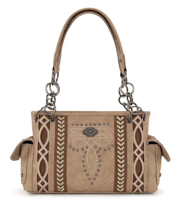 New Arrival :: Wholesale Montana West Boot Stitch Satchel Bag