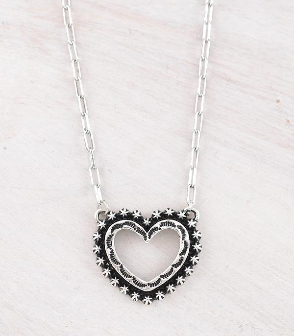 WHAT'S NEW :: Wholesale Tipi Brand Western Heart Necklace
