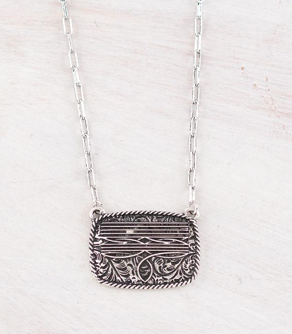 WHAT'S NEW :: Wholesale Western Boot Stitch Pendant Necklace