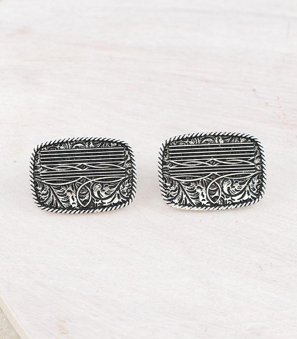 WHAT'S NEW :: Wholesale Tipi Brand Boot Stitch Concho Earrings