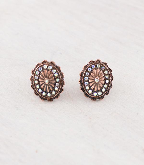 New Arrival :: Wholesale Western Concho Earrings