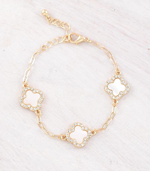 WHAT'S NEW :: Wholesale Trending Clover Bracelet