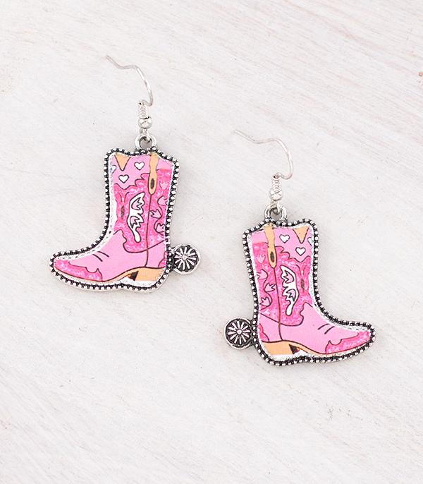 New Arrival :: Wholesale Western Cowgirl Boots Earrings