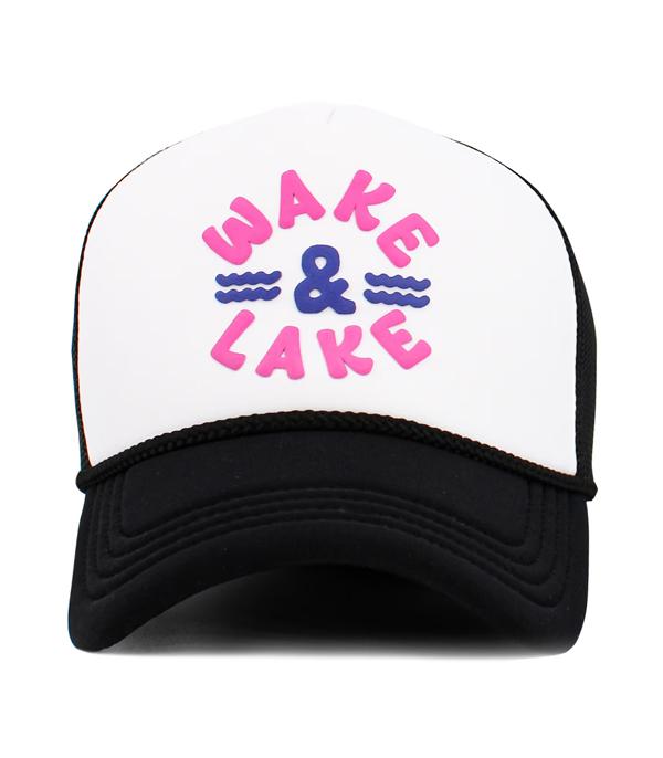 New Arrival :: Wholesale Wake and Lake Trucker Mesh Ballcap