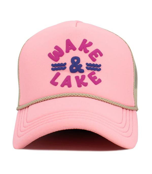 New Arrival :: Wholesale Wake and Lake Trucker Mesh Ballcap