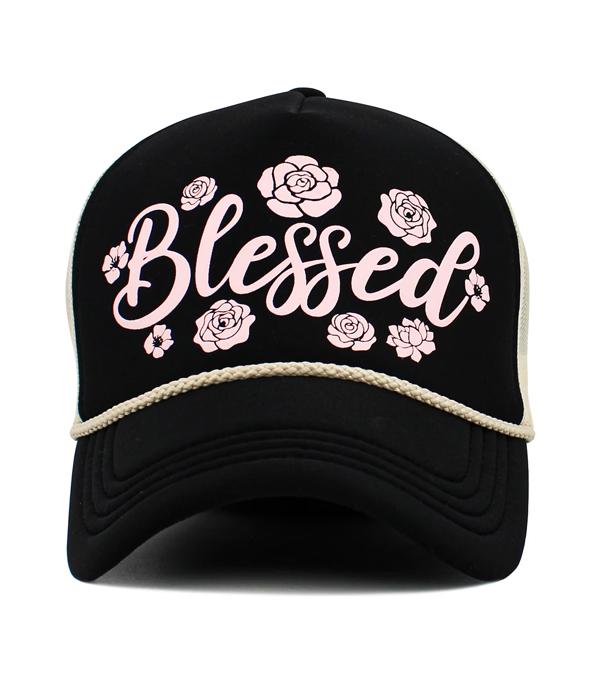 New Arrival :: Wholesale Blessed Foam Trucker Mesh Ballcap