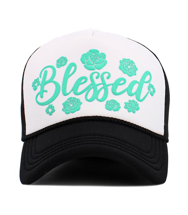 New Arrival :: Wholesale Blessed Foam Trucker Mesh Ballcap
