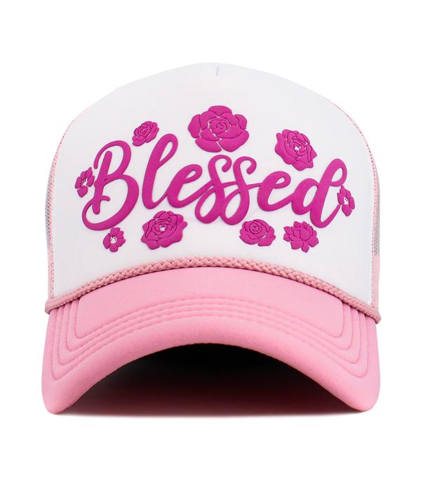 New Arrival :: Wholesale Blessed Foam Trucker Mesh Ballcap