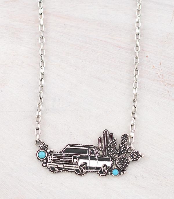 New Arrival :: Wholesale Country Truck Pendant Necklace