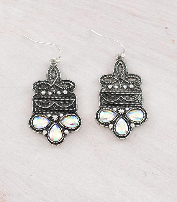 New Arrival :: Wholesale Western Boot Stitch Earrings