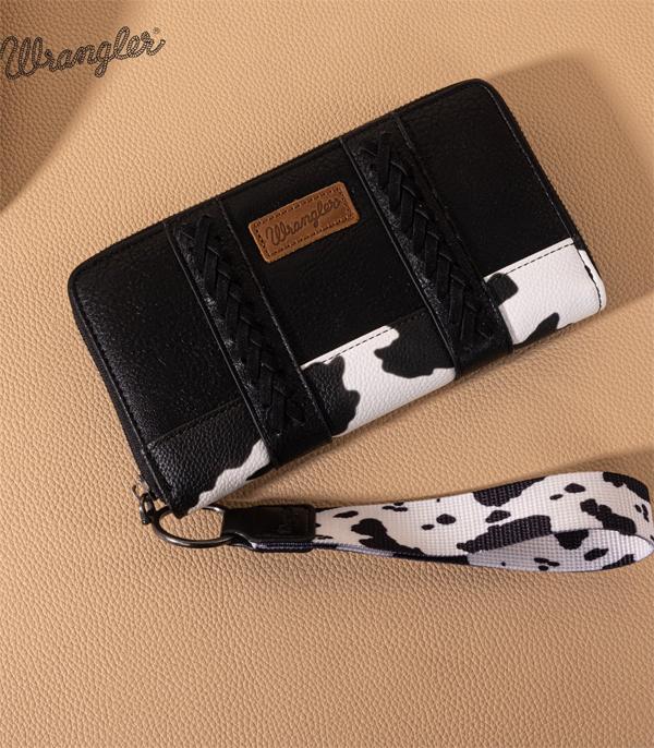 New Arrival :: Wholesale Wrangler Cow Print Wallet