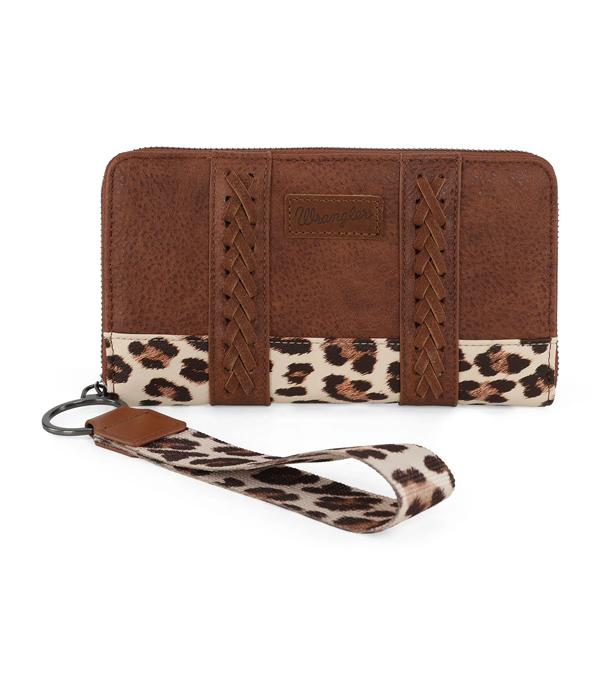 New Arrival :: Wholesale Wrangler Leopard Print Wallet